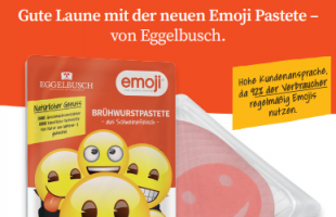 Eggelbusch tasteful collaboration with emoji®-The Iconic Brand